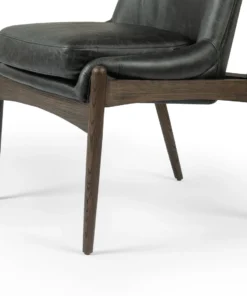 Four Hands Braden Dining Chair Durango Smoke Leather