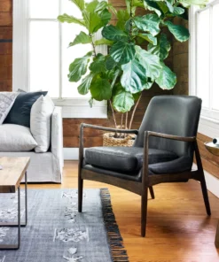 Four Hands New Arrivals Braden Chair Durango Smoke Leather