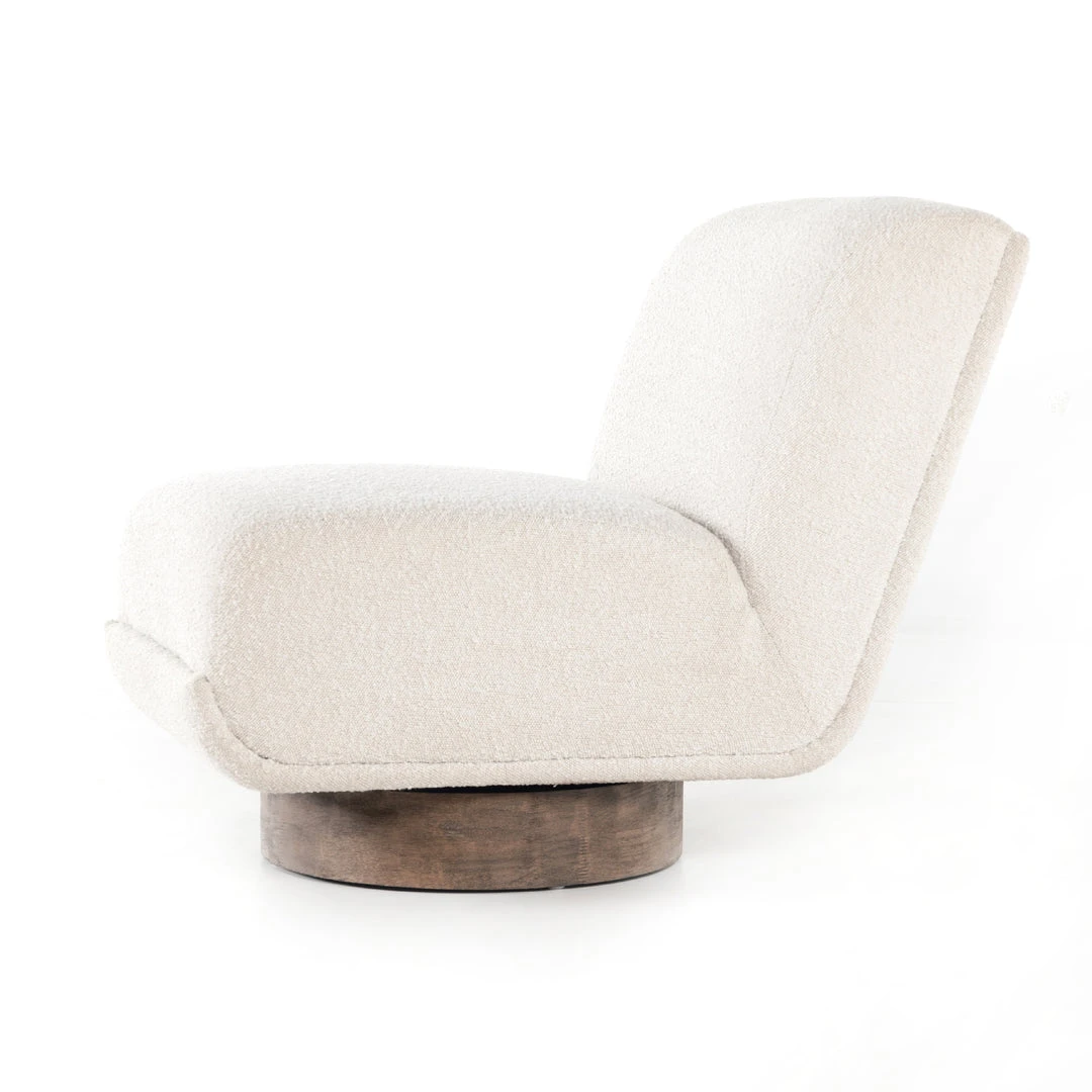 Four Hands Bronwyn Swivel Chair Knoll Natural 5 Four Hands Bronwyn Swivel Chair Knoll Natural