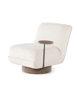 Four Hands Bronwyn Swivel Chair Knoll Natural 15 Four Hands Bronwyn Swivel Chair Knoll Natural