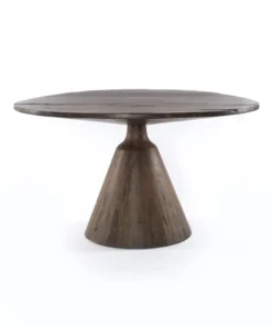 Four Hands Bronx Round Dining Table Tanner Brown New Arrivals