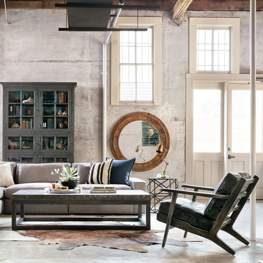 Four Hands New Arrivals Brooks Lounge Chair Rialto Ebony 5 Four Hands New Arrivals Brooks Lounge Chair Rialto Ebony