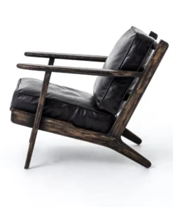 Four Hands New Arrivals Brooks Lounge Chair Rialto Ebony 16 Four Hands New Arrivals Brooks Lounge Chair Rialto Ebony