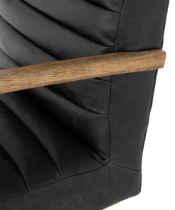 Four Hands Bryson Channeled Desk Chair Smoke New Arrivals