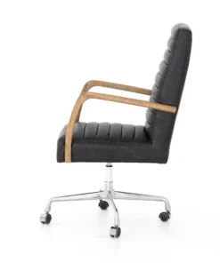 Four Hands Bryson Channeled Desk Chair Smoke New Arrivals