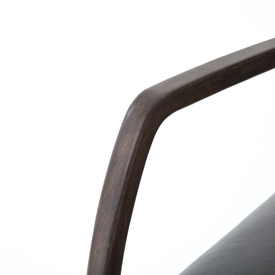 Four Hands Bryson Desk Chair Chaps Ebony 7 Four Hands Bryson Desk Chair Chaps Ebony