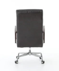 Four Hands Bryson Desk Chair Chaps Ebony 12 Four Hands Bryson Desk Chair Chaps Ebony