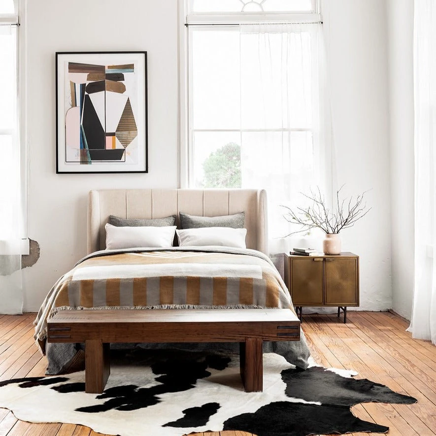 Four Hands Cardin Cowhide Rug Black And White New Arrivals 3 Four Hands Cardin Cowhide Rug Black And White New Arrivals