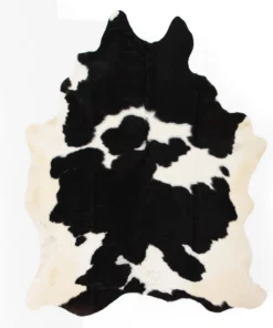 Four Hands Cardin Cowhide Rug Black And White New Arrivals