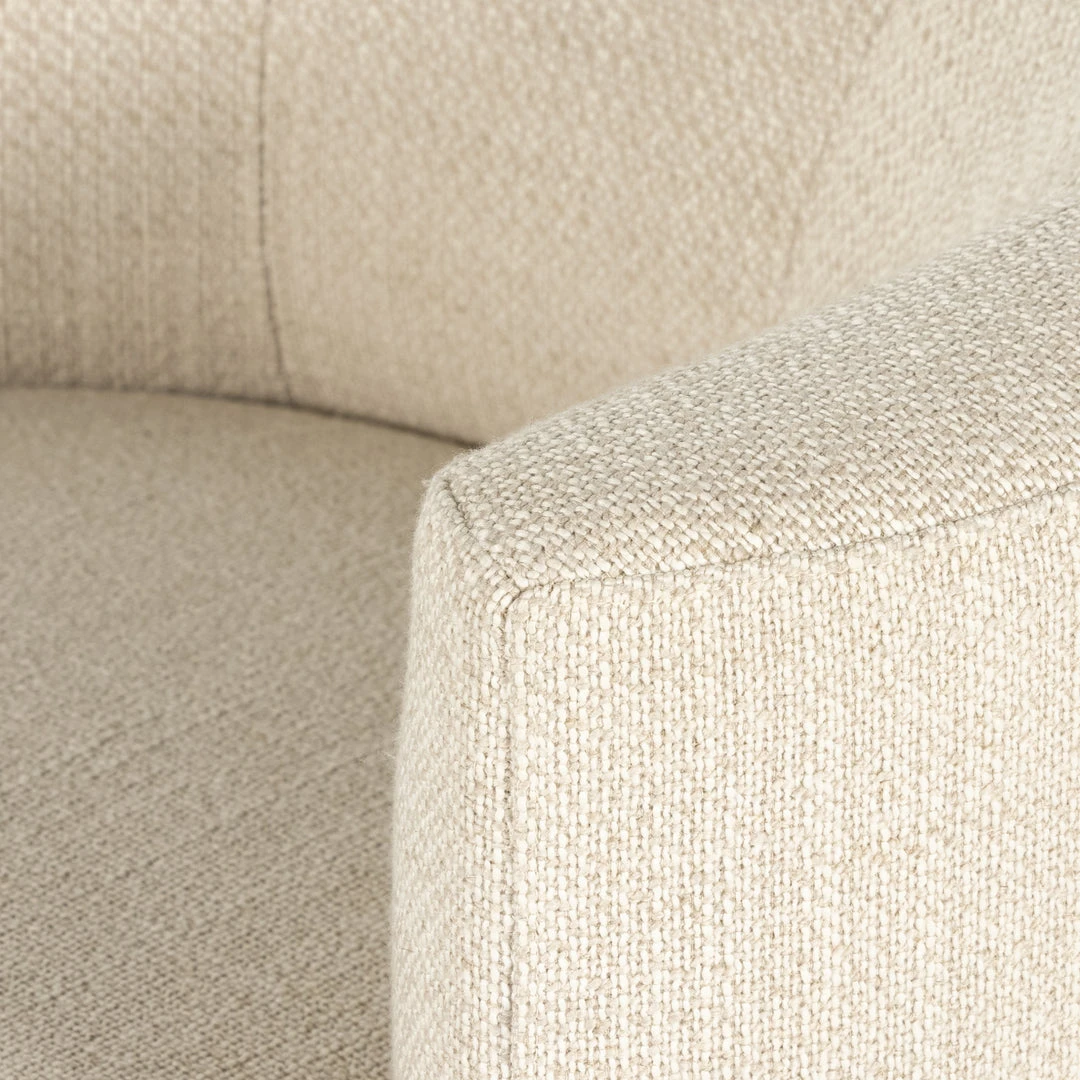 Four Hands Carmela Swivel Chair Irving Taupe 3 Four Hands Carmela Swivel Chair Irving Taupe