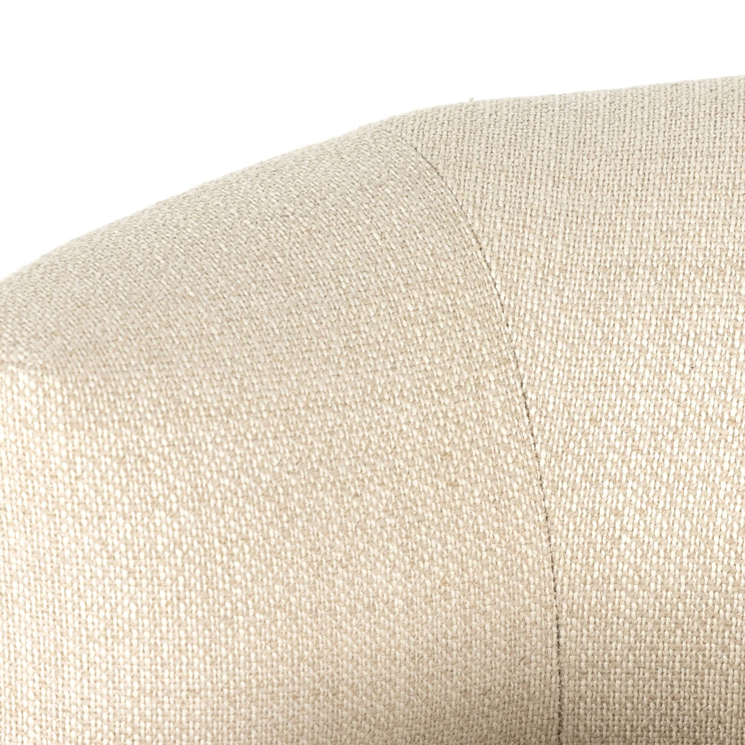 Four Hands Carmela Swivel Chair Irving Taupe 7 Four Hands Carmela Swivel Chair Irving Taupe