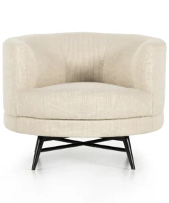 Four Hands Carmela Swivel Chair Irving Taupe 13 Four Hands Carmela Swivel Chair Irving Taupe