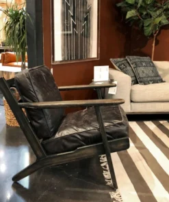 Four Hands New Arrivals Brooks Lounge Chair Rialto Ebony 17 Four Hands New Arrivals Brooks Lounge Chair Rialto Ebony