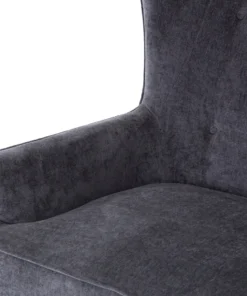 Four Hands Clermont Chair Charcoal Worn Velvet New Arrivals 12 Four Hands Clermont Chair Charcoal Worn Velvet New Arrivals