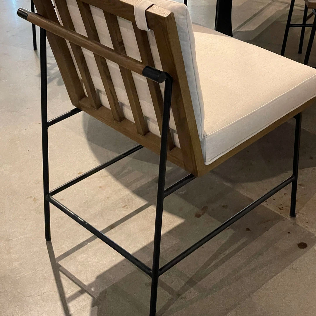 Four Hands Crete Dining Chair Saville Flax And Brown New Arrivals 4 Four Hands Crete Dining Chair Saville Flax And Brown New Arrivals