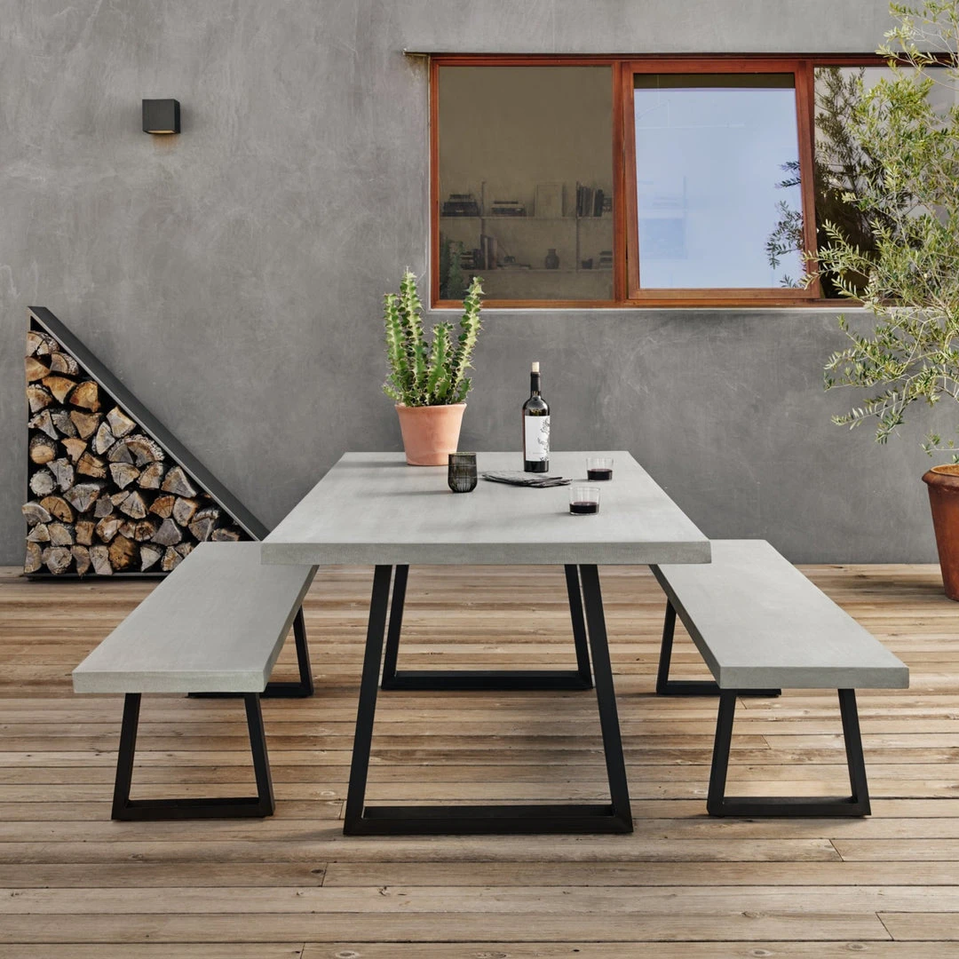 Four Hands Cyrus Bench 2 Four Hands Cyrus Bench