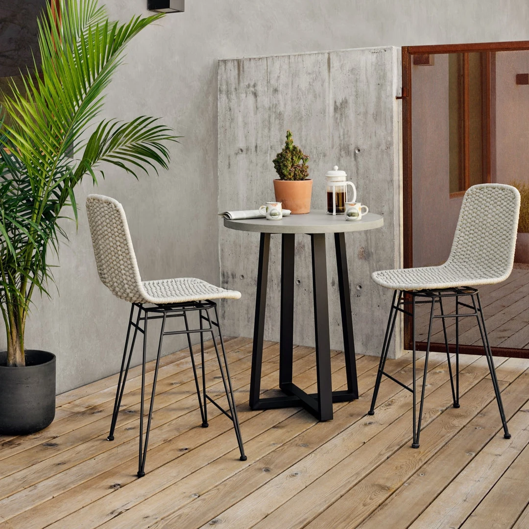 Four Hands Cyrus Round Counter Table 2 Four Hands Cyrus Round Counter Table