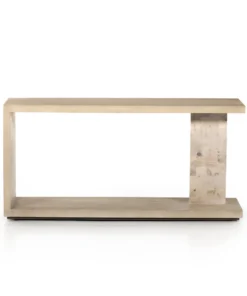 Four Hands Darian Console Table White Mahogany
