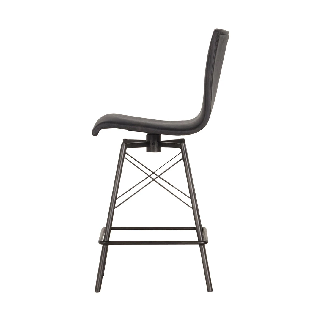 Four Hands Diaw Counter Stool Rialto Ebony New Arrivals 3 Four Hands Diaw Counter Stool Rialto Ebony New Arrivals