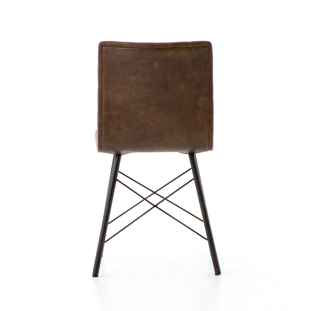 Four Hands New Arrivals Diaw Dining Chair Distressed Brown 6 Four Hands New Arrivals Diaw Dining Chair Distressed Brown