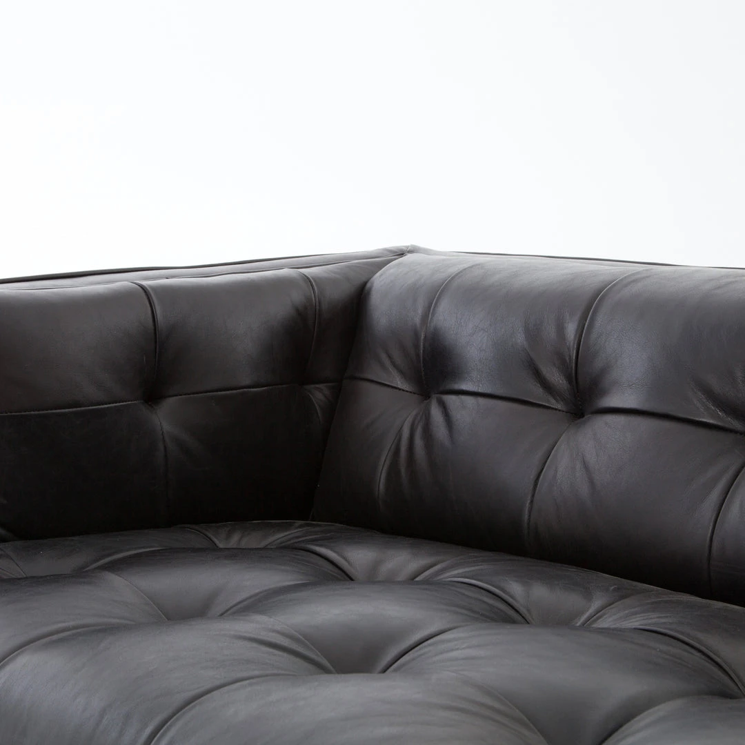 Four Hands New Arrivals Dylan Leather Sofa Rider Black 4 Four Hands New Arrivals Dylan Leather Sofa Rider Black