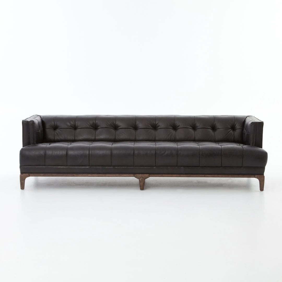 Four Hands New Arrivals Dylan Leather Sofa Rider Black 3 Four Hands New Arrivals Dylan Leather Sofa Rider Black