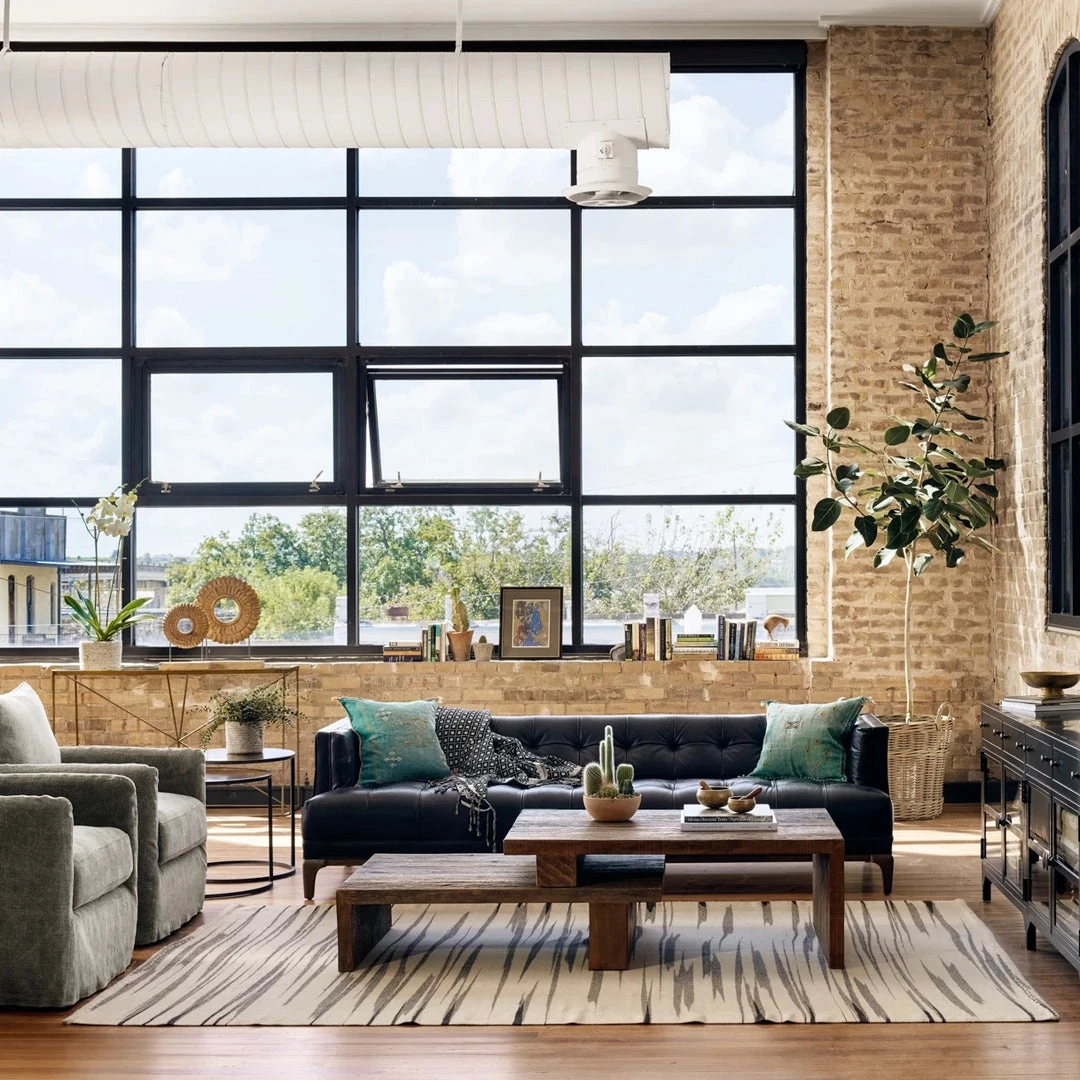 Four Hands New Arrivals Dylan Leather Sofa Rider Black 2 Four Hands New Arrivals Dylan Leather Sofa Rider Black