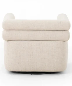 Four Hands New Arrivals Evie Swivel Chair Hampton Cream