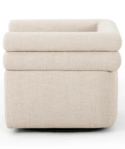 Four Hands New Arrivals Evie Swivel Chair Hampton Cream