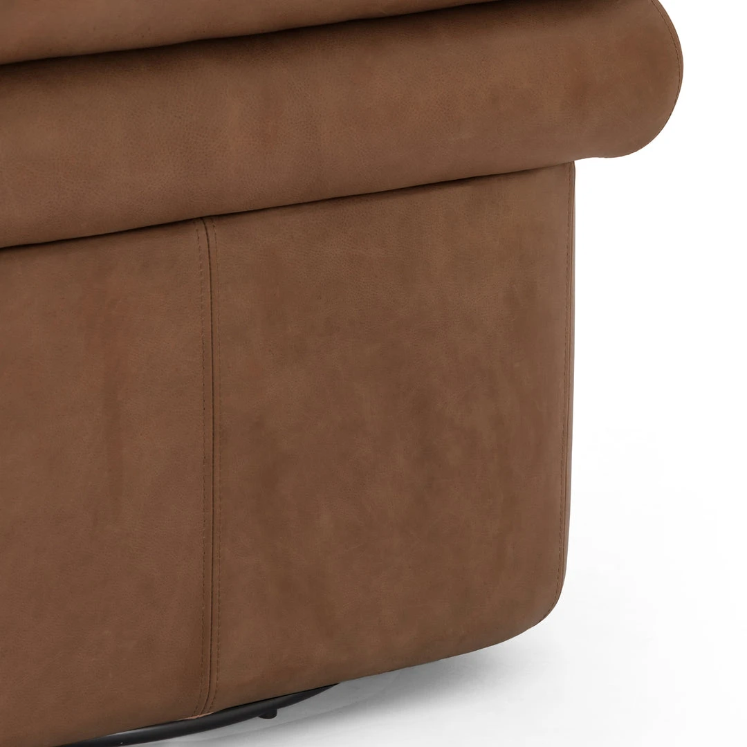 Four Hands Evie Swivel Chair Palermo Cognac New Arrivals 8 Four Hands Evie Swivel Chair Palermo Cognac New Arrivals