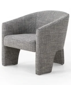 Four Hands Fae Chair Barron Smoke