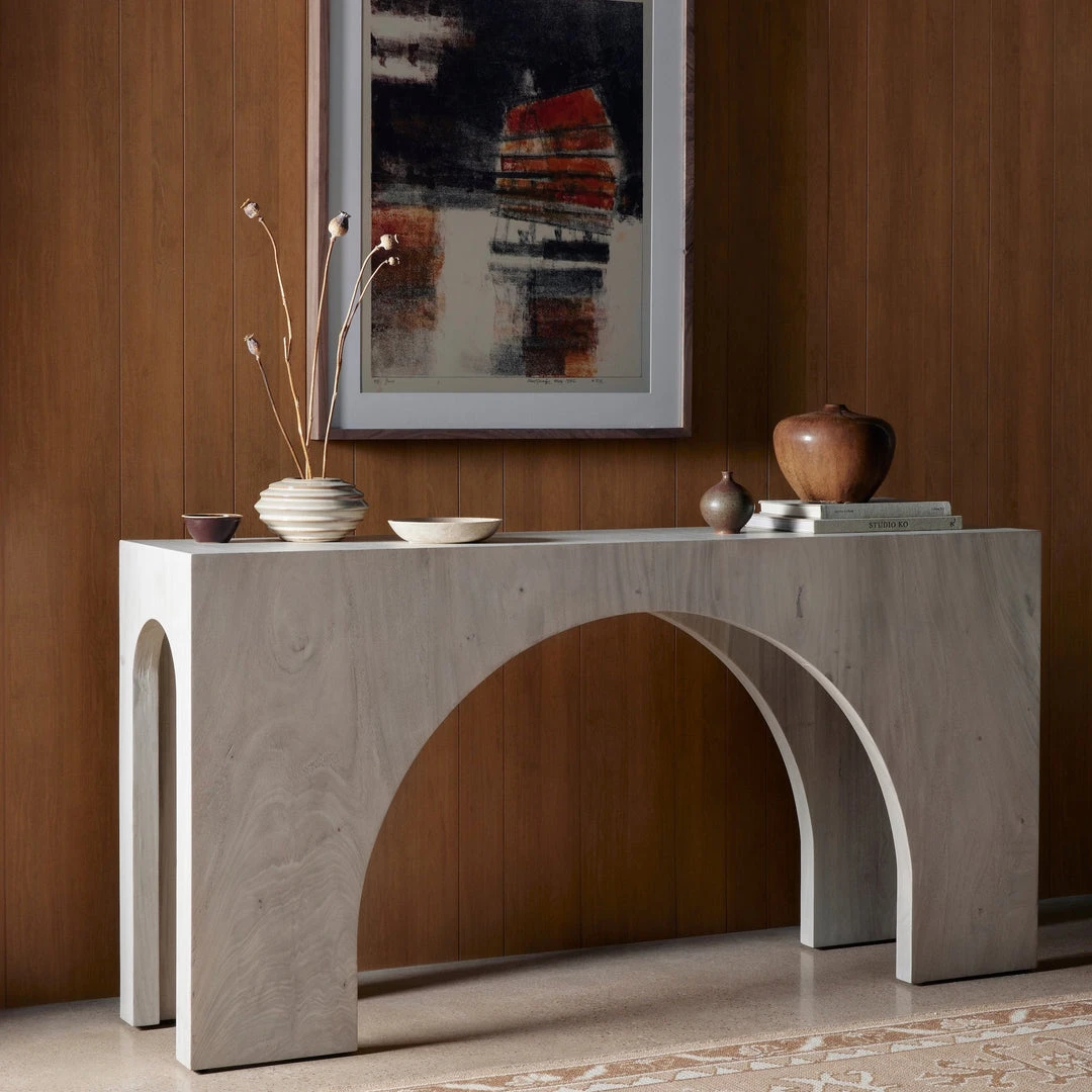 Four Hands New Arrivals Fausto Console Table 2 Four Hands New Arrivals Fausto Console Table