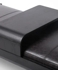 Four Hands Fawkes Bench Brushed Ebony New Arrivals