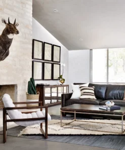 Four Hands Fitz Chair Gaucho Chalk New Arrivals