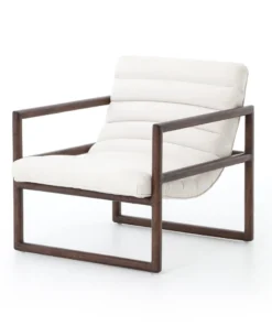 Four Hands Fitz Chair Gaucho Chalk New Arrivals