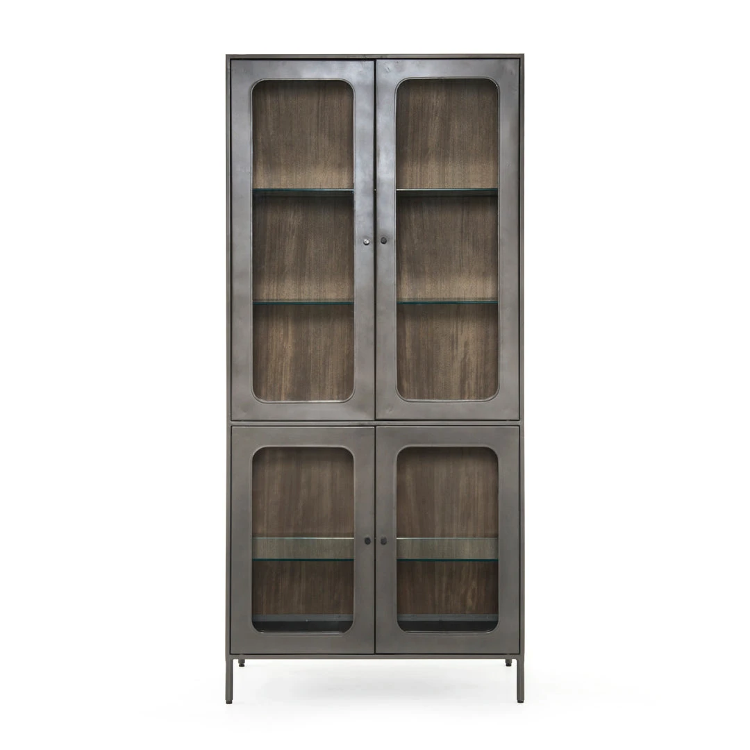 Four Hands Franz Cabinet Grey Natural 3 Four Hands Franz Cabinet Grey Natural