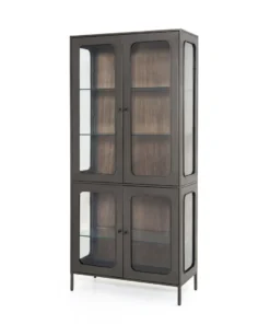 Four Hands Franz Cabinet Grey Natural