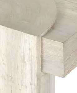 Four Hands Georgie Console Table Bleached Spalted New Arrivals
