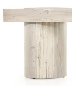 Four Hands Georgie Console Table Bleached Spalted New Arrivals