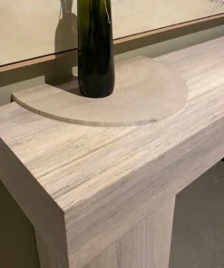 Four Hands Georgie Console Table Bleached Spalted New Arrivals