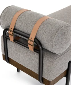 Four Hands Giorgio Accent Bench Zion Ash New Arrivals