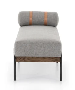 Four Hands Giorgio Accent Bench Zion Ash New Arrivals