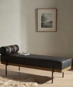 Four Hands New Arrivals Giorgio Accent Bench Rialto Ebony