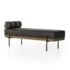 Four Hands New Arrivals Giorgio Accent Bench Rialto Ebony