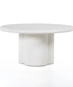 Four Hands Grano Dining Table Plaster Molded Concrete New Arrivals