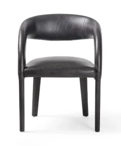 Four Hands Hawkins Dining Chair Sonoma Black