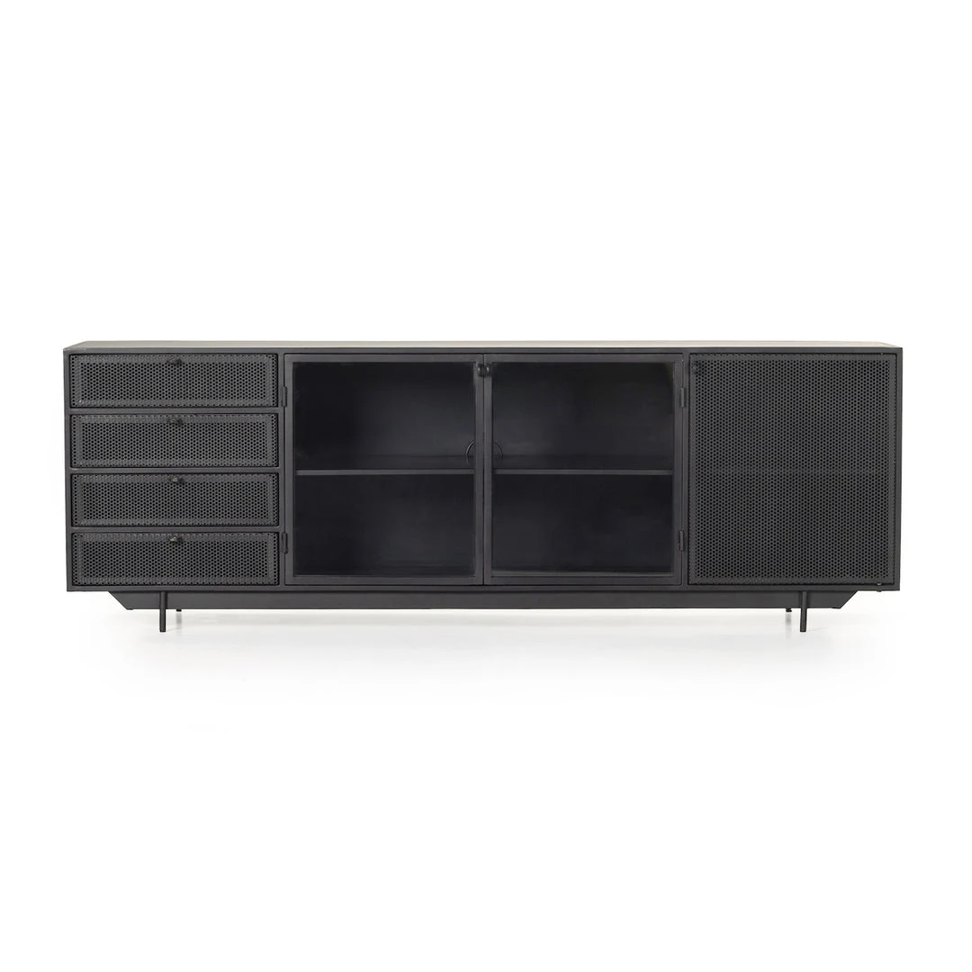 Four Hands Hendrick Media Console Black New Arrivals 5 Four Hands Hendrick Media Console Black New Arrivals