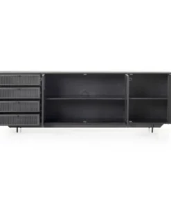 Four Hands Hendrick Media Console Black New Arrivals 17 Four Hands Hendrick Media Console Black New Arrivals