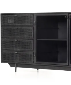 Four Hands Hendrick Media Console Black New Arrivals 16 Four Hands Hendrick Media Console Black New Arrivals