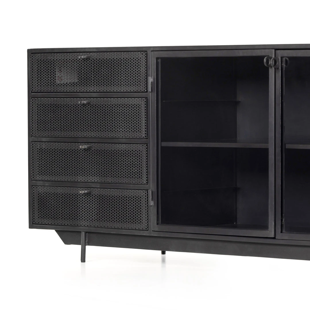 Four Hands Hendrick Media Console Black New Arrivals 3 Four Hands Hendrick Media Console Black New Arrivals